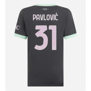 AC Milan Strahinja Pavlovic #31 Tredjetröja Dam 2024-25 Kortärmad